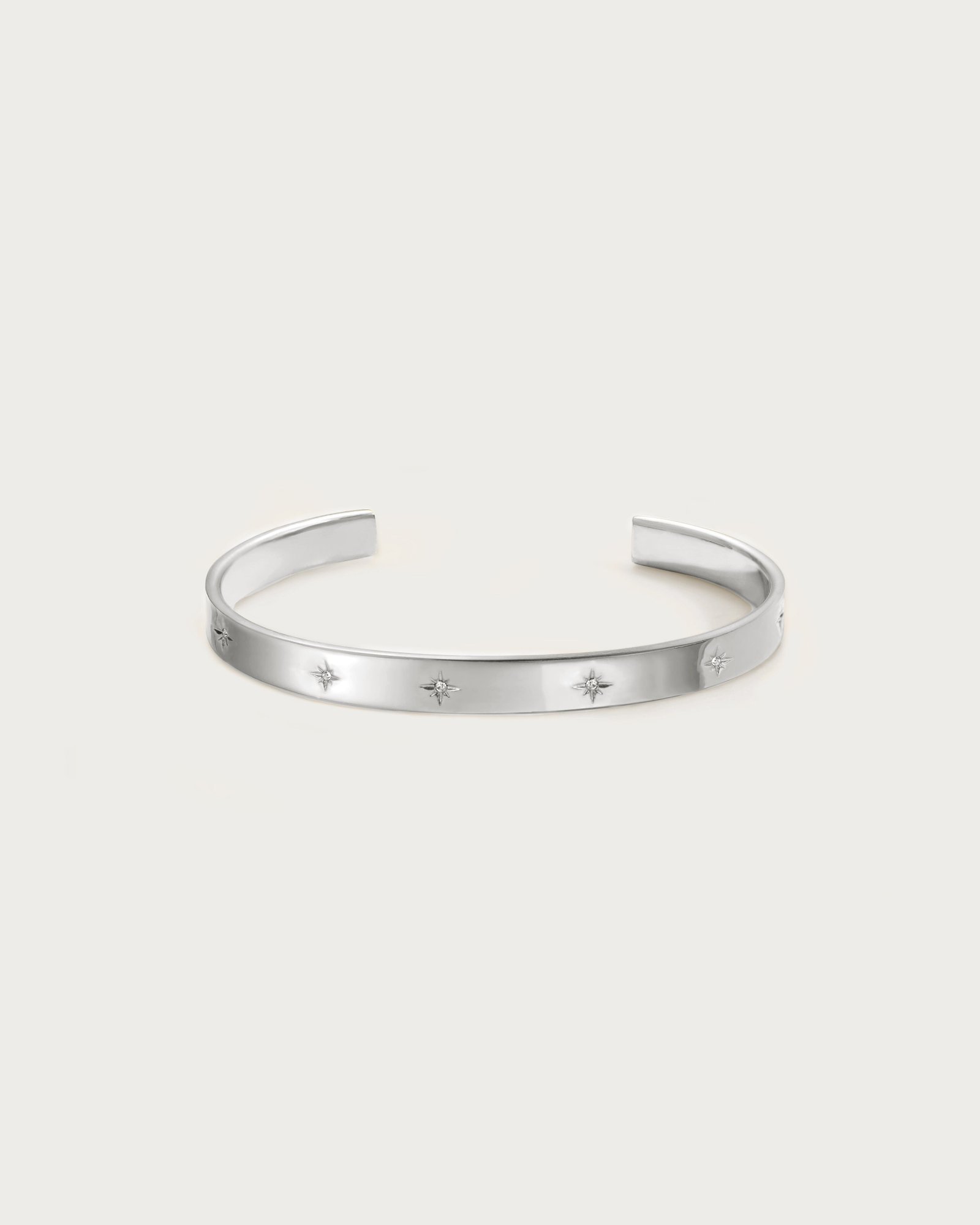Sunset Boulevard Bangle in Silver